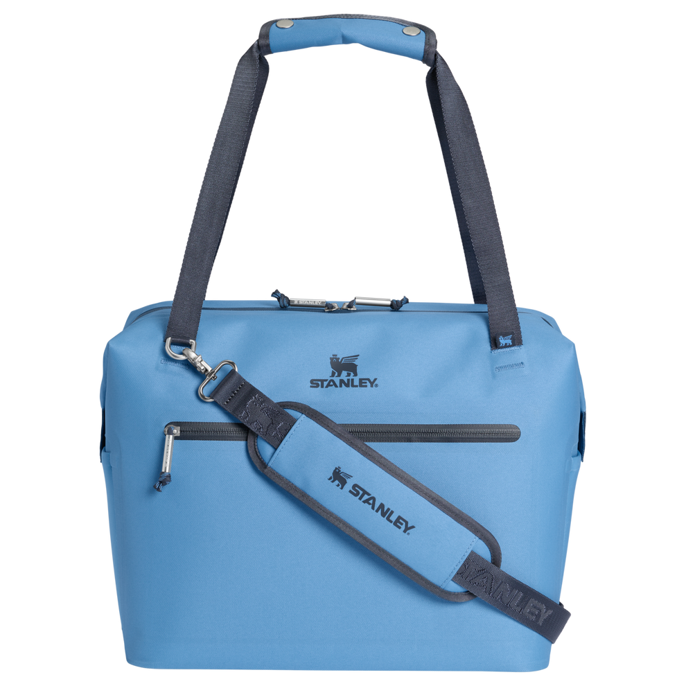 Stanley 1913 The All Day Julienne Max Cooler 30 Can 20 QT 18.9 L in Blue Sky | Front View