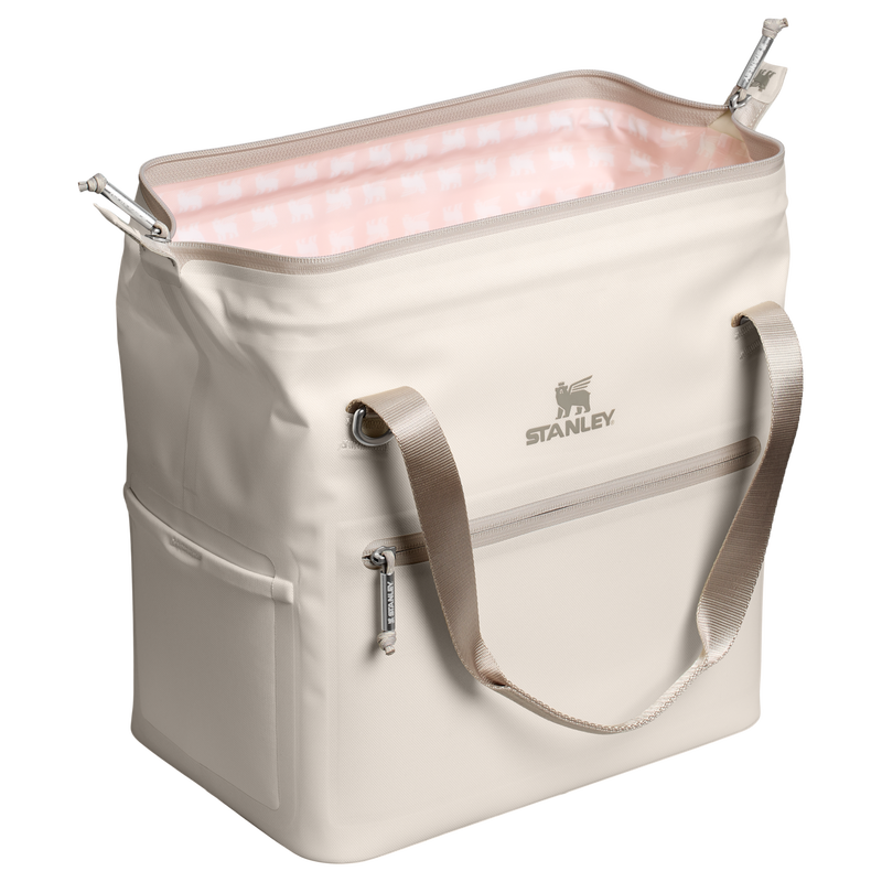 Stanley 1913 The All Day Julienne Midi Cooler 20 Can 12 QT 11.3 L in Cream | Open View