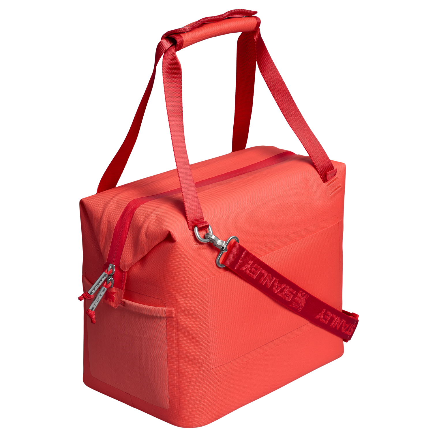 Stanley 12 Quart All Day Julienne Midi Soft Sided Cooler In Hot Coral Red