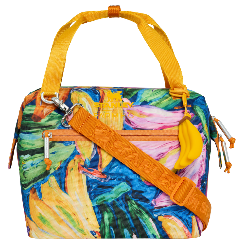 Stanley 1913 Stanley 1913 x FARM Rio All Day Julienne Mini Cooler 7.4 QT in Farm Rio Painted Bananas