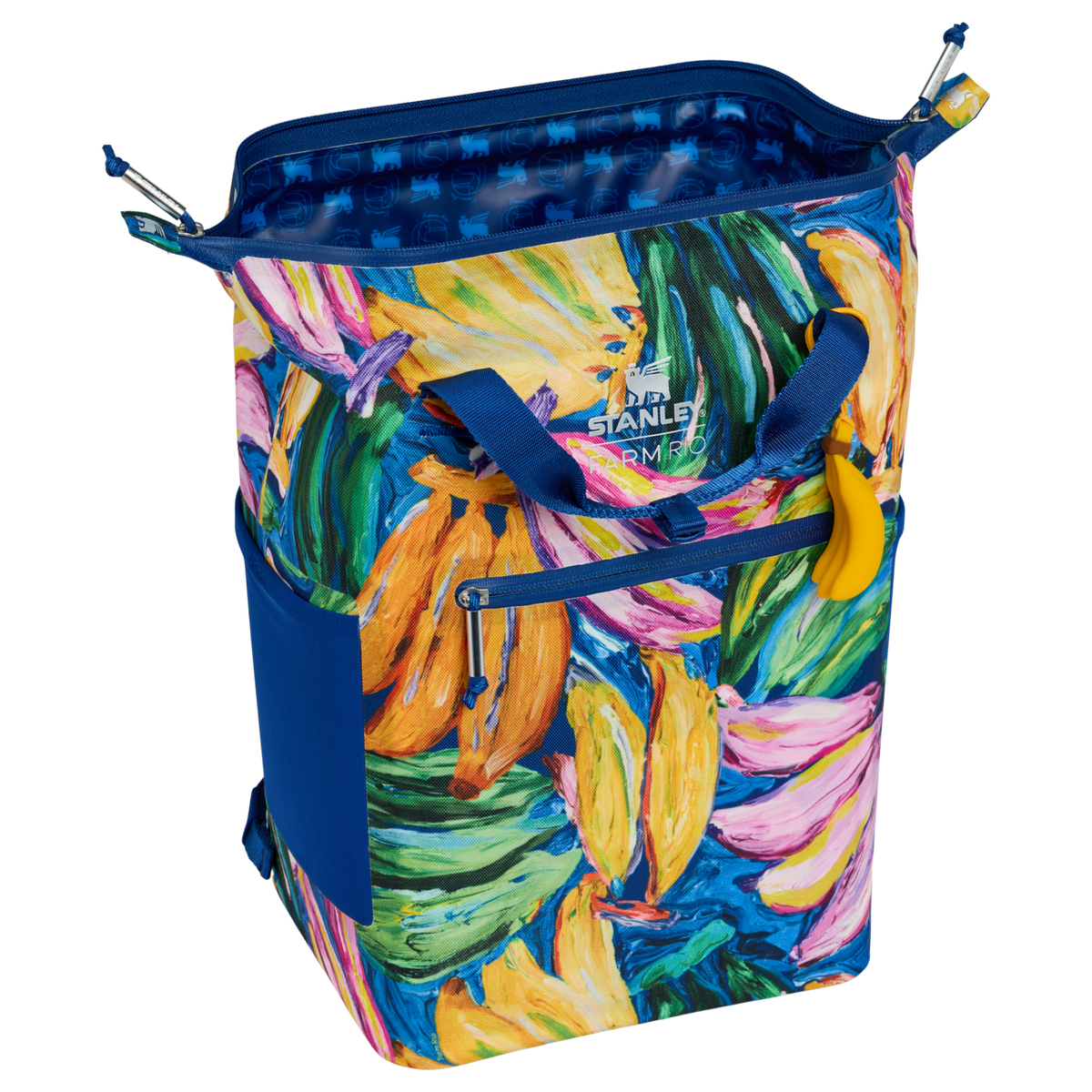 Stanley 1913 Stanley 1913 x FARM Rio All Day Madeleine Mini Cooler Backpack 14 QT in Farm Rio Painted Bananas