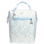 Swatch for Stanley 1913 Stanley 1913 x LoveShackFancy Holiday All Day Madeleine Mini Cooler Backpack 20 Can 14 QT 13.2 L in Coquette Bow Winter Ice | Front View
