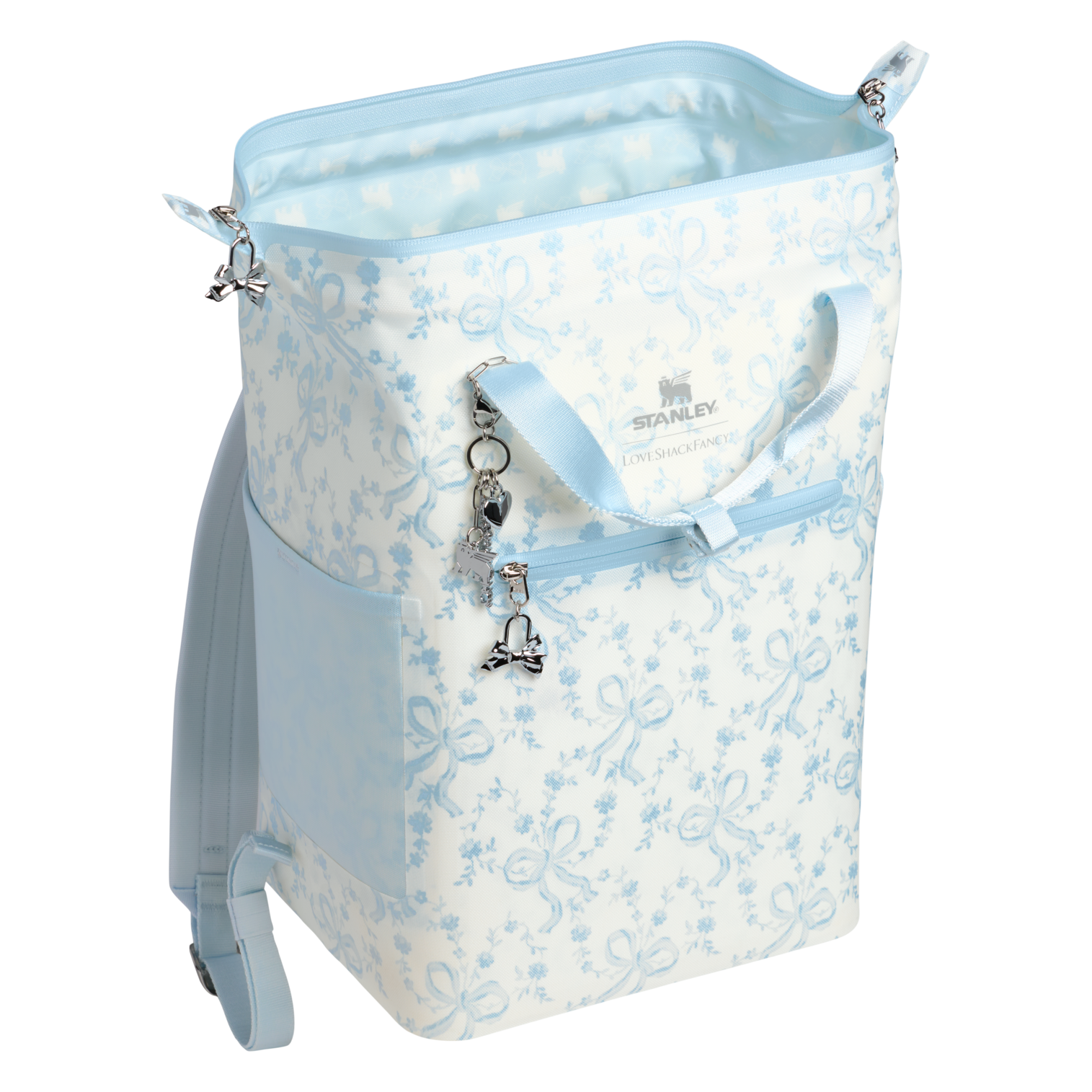 Stanley 1913 x LoveShackFancy Holiday All Day Madeleine Mini Cooler Backpack | 20 Can | 14 QT | 13.2 L