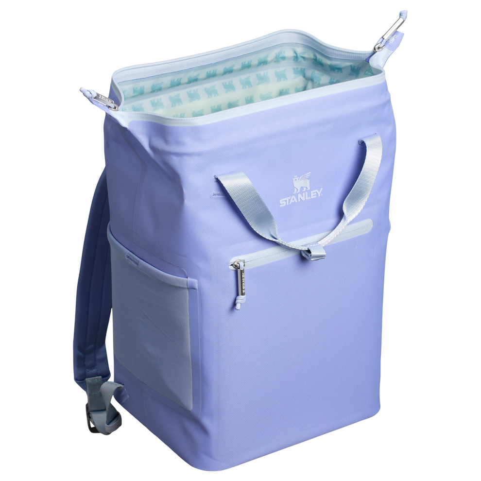 Stanley 1913 The All Day Madeleine Midi Cooler Backpack 20 Can 14.8 QT 14.0 L in Hydrangea