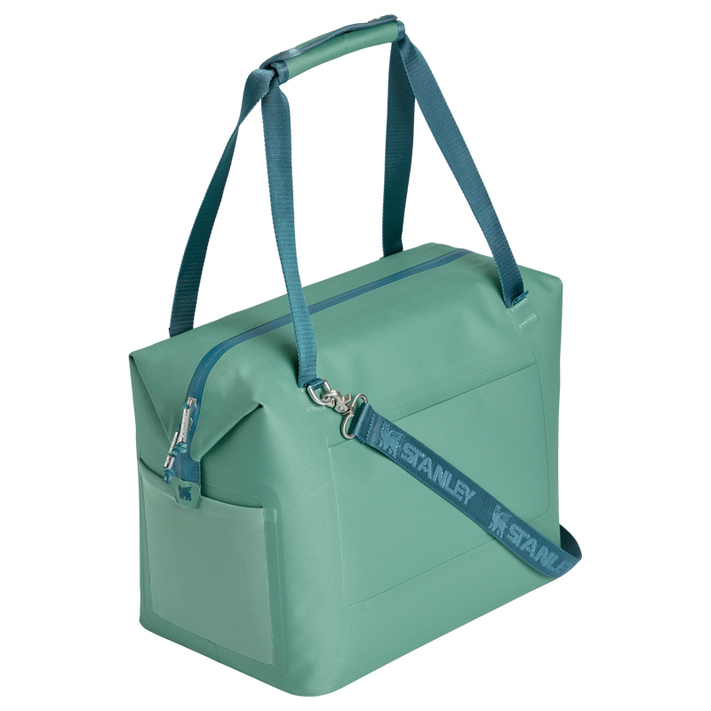 Stanley 1913 The All Day Julienne Midi Cooler 20 Can 12 QT 11.3 L in Spring Green | Back View