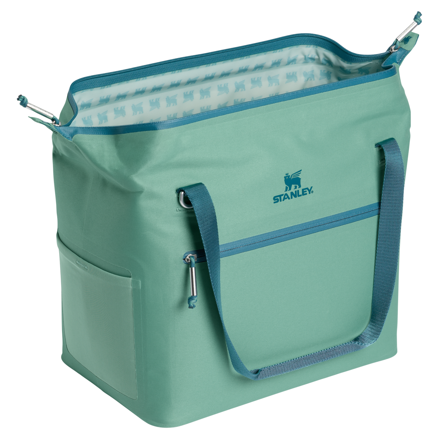 Stanley 1913 The All Day Julienne Midi Cooler 20 Can 12 QT 11.3 L in Spring Green | View 2