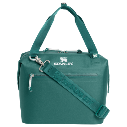 Stanley 1913 The All Day Julienne Mini Cooler 7.4 QT in Shadow Green | Front View