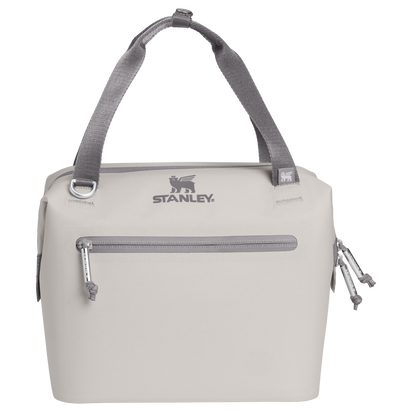 Stanley 1913 The All Day Julienne Mini Cooler 10 Can 7.4 QT 7.0 L in Ash | Front View