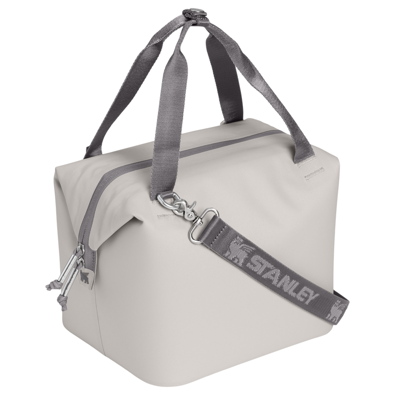 Stanley 1913 The All Day Julienne Mini Cooler 10 Can 7.4 QT 7.0 L in Ash | Back View
