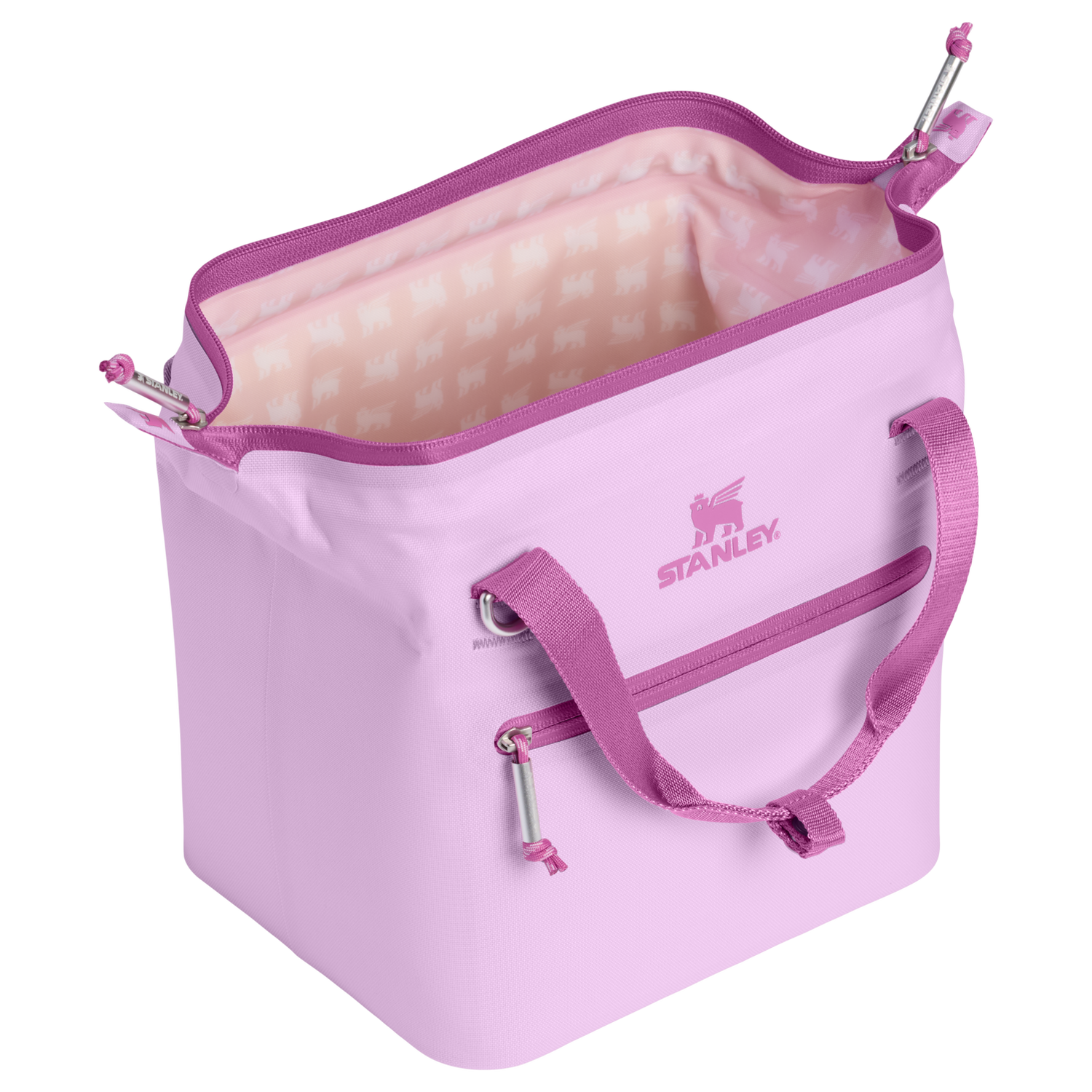 Stanley 1913 The All Day Julienne Mini Cooler 10 Can 7.4 QT 7.0 L in Soft Orchid | View 2