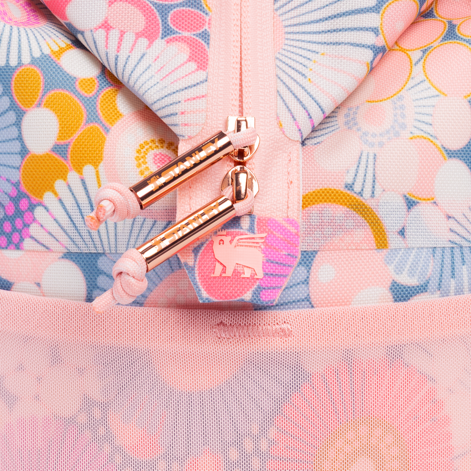 Stanley 1913 The All Day Madeleine Mini Cooler Backpack 14 QT 13.2 L in Sorbet Wildflower | View 3