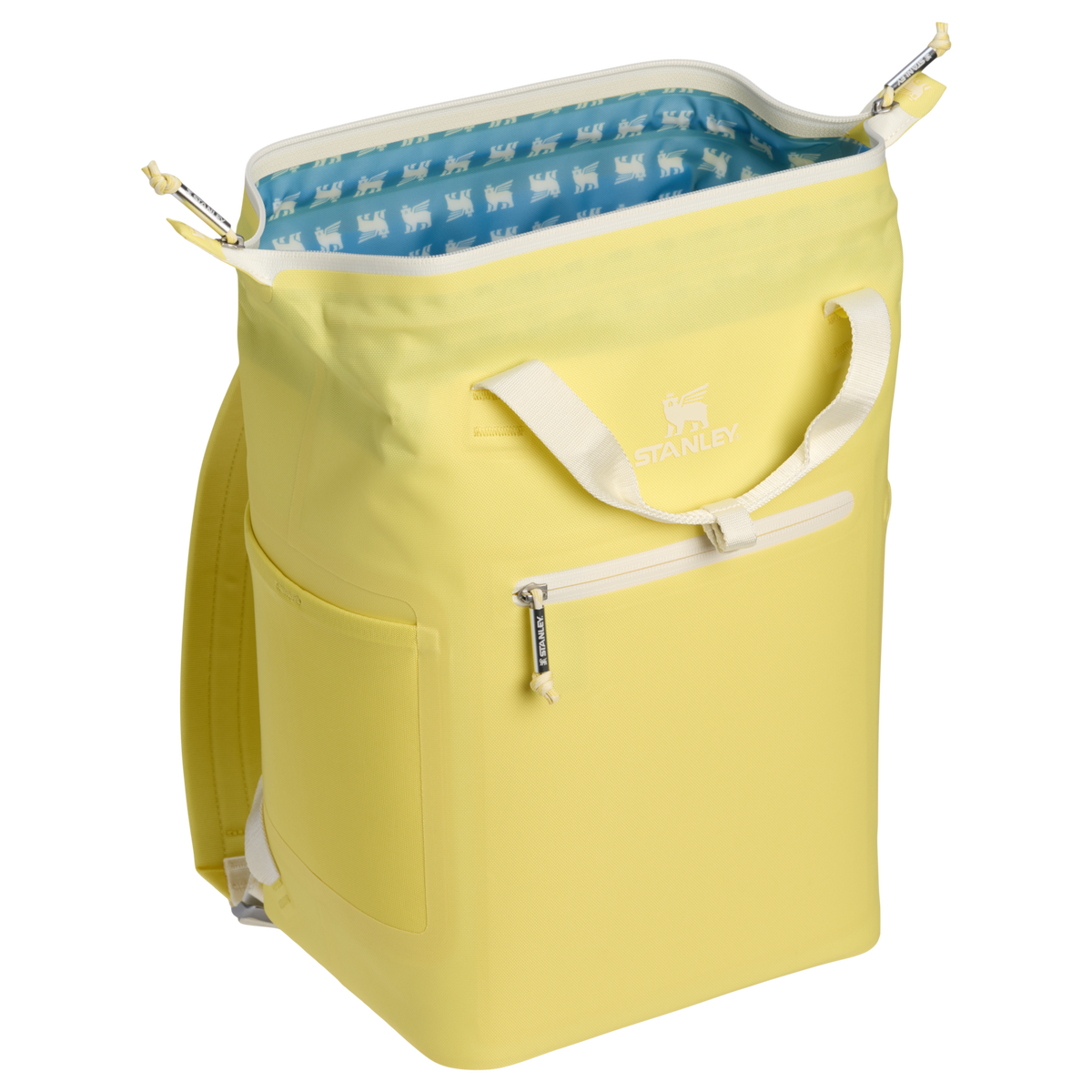 Stanley 1913 The All Day Madeleine Mini Cooler Backpack 20 Can 14 QT 13.2 L in Daffodil