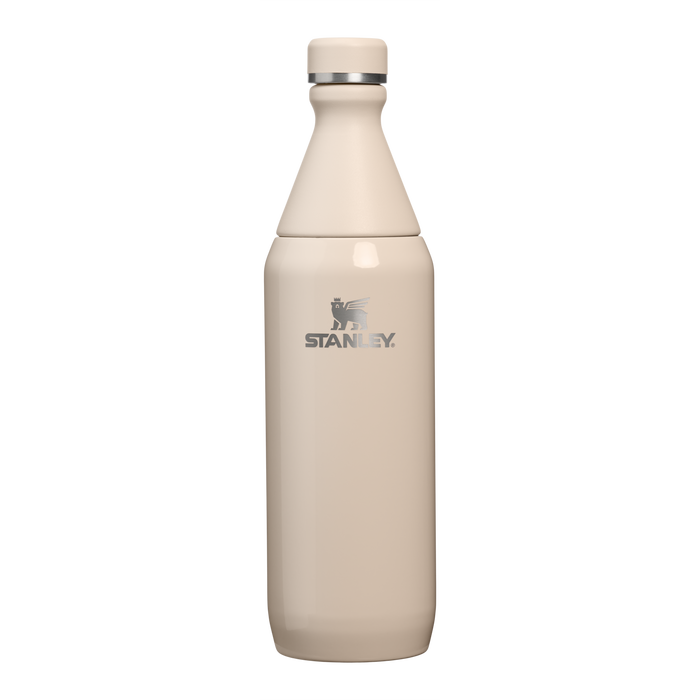 Stanley 1913 All Day Slim Bottle 20 OZ in Champagne Gloss | Front View