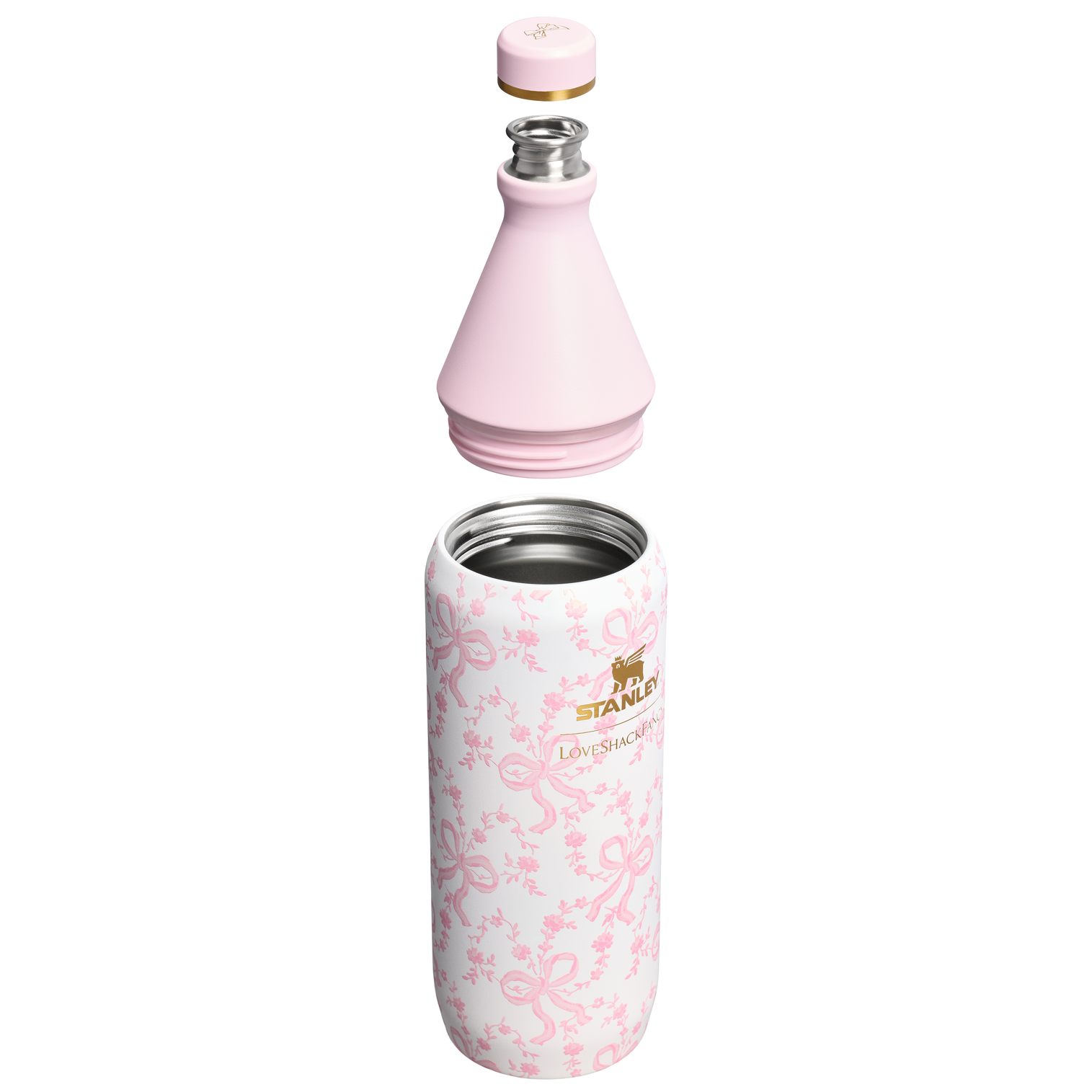 Stanley 1913 x LoveShackFancy Holiday All Day Slim Bottle | 34 OZ
