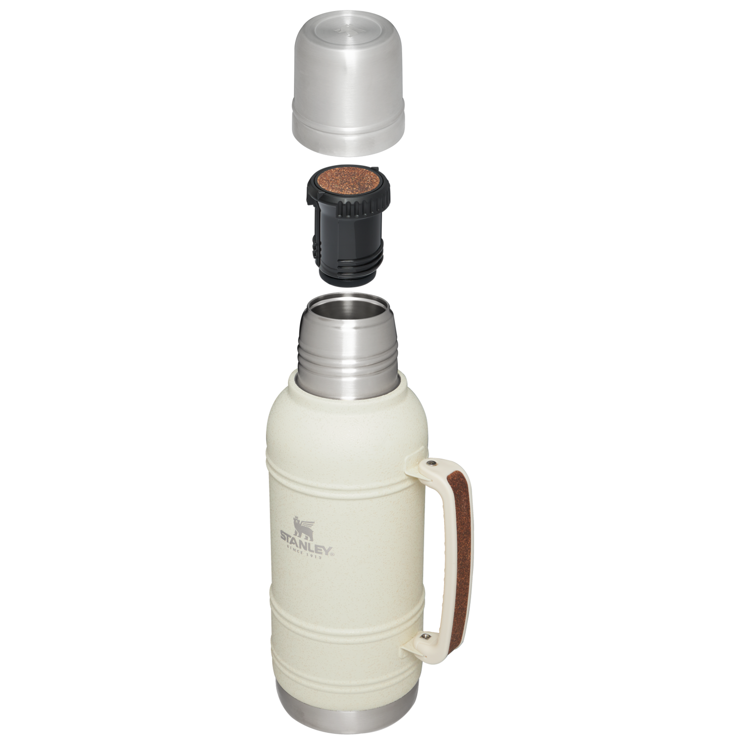 Stanley 1913 Artisan Thermal Bottle 1.5 QT in Cream Moon | View 2