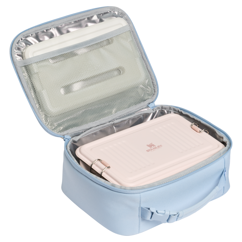 Stanley 1913 The Assembly Lunch Box 3.7 QT 3.5 L in Blue Dream | Open View
