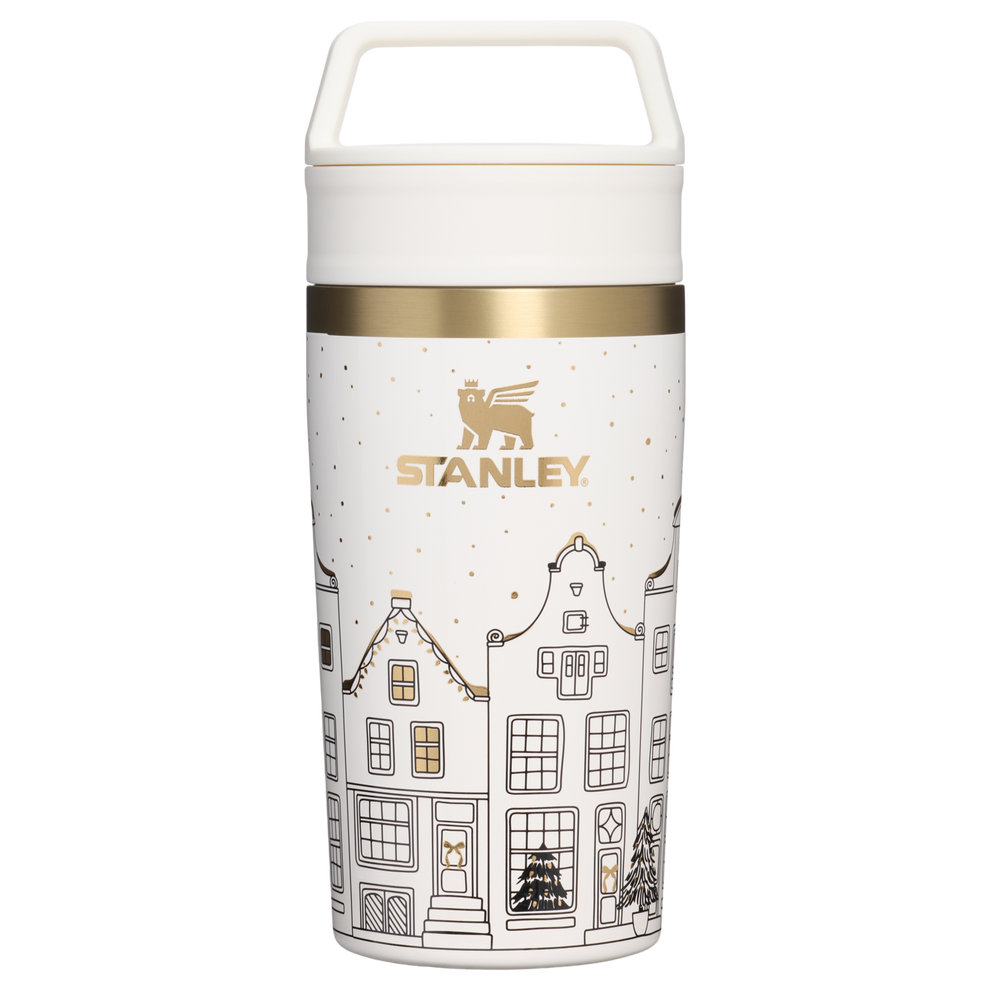 Stanley 1913 The Café-To-Go Travel Mug 12 OZ in Salt Gingerbread | Front View