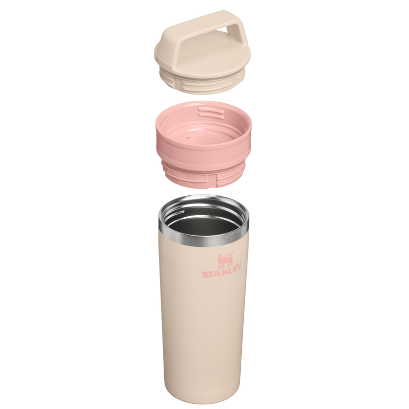 Stanley 1913 The Café-To-Go Travel Mug 16 OZ in Champagne | Cross Section View
