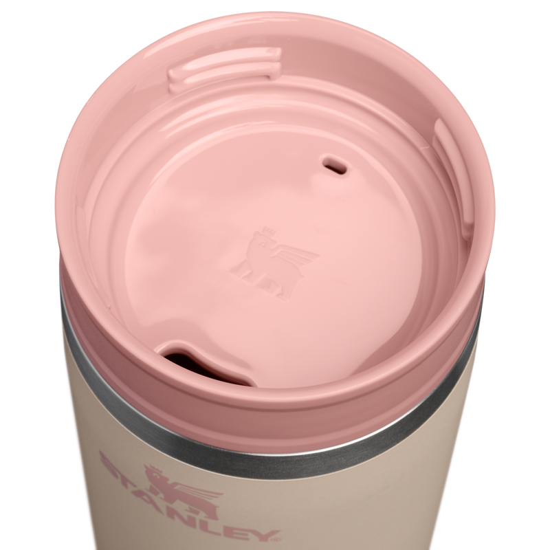 Stanley 1913 The Café-To-Go Travel Mug 16 OZ in Champagne | Lid Detailed View