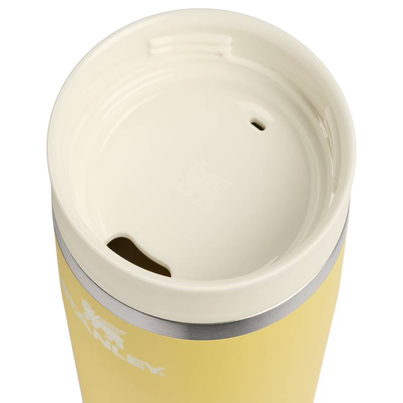 Stanley 1913 The Café-To-Go Travel Mug 20 OZ in Daffodil | Lid Detailed View