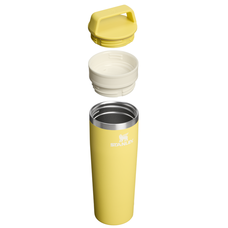 Stanley 1913 The Café-To-Go Travel Mug 20 OZ in Daffodil | Lid Cross Section View