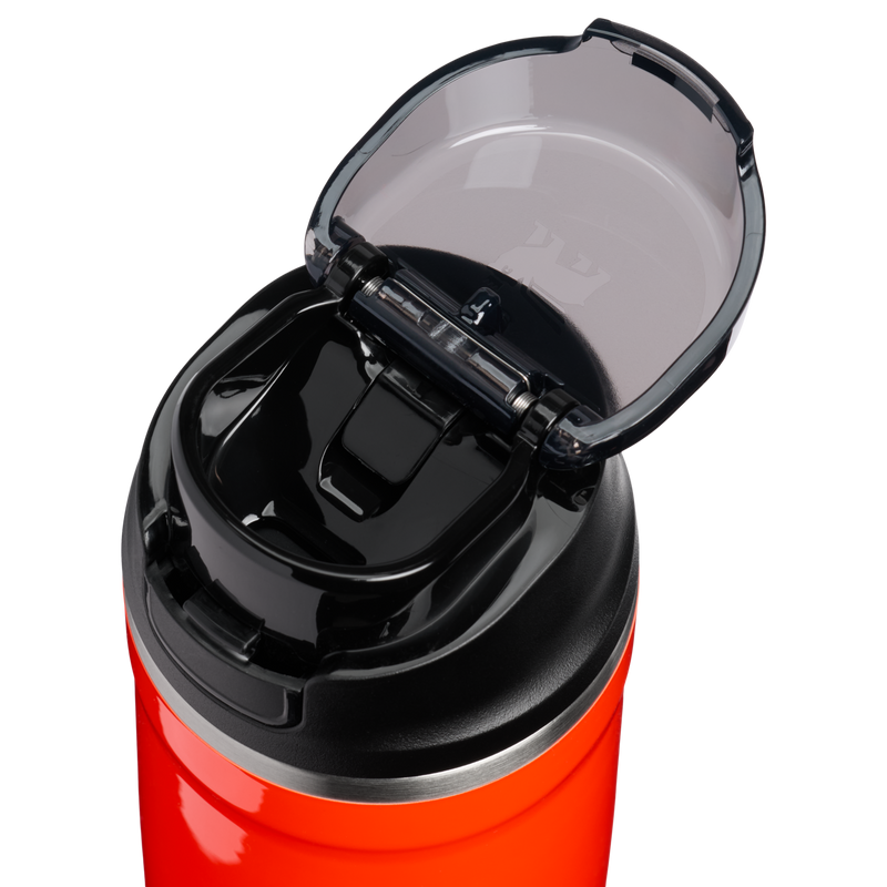 Stanley 1913 The District Pulse Mug 16 OZ in Blaze Orange | Lid Detailed View