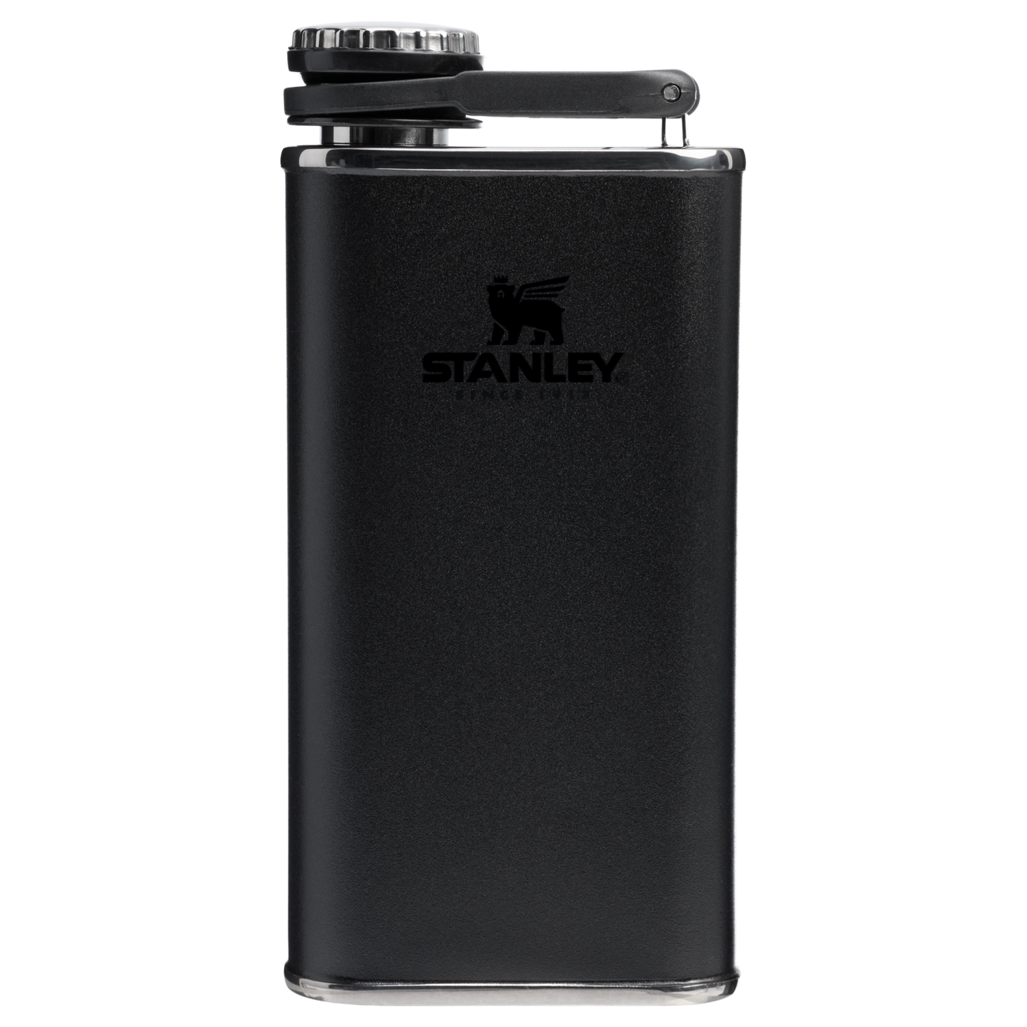 Stanley 1913 Classic Easy Fill Wide Mouth Flask 8 OZ in Black 2.0 | View 1