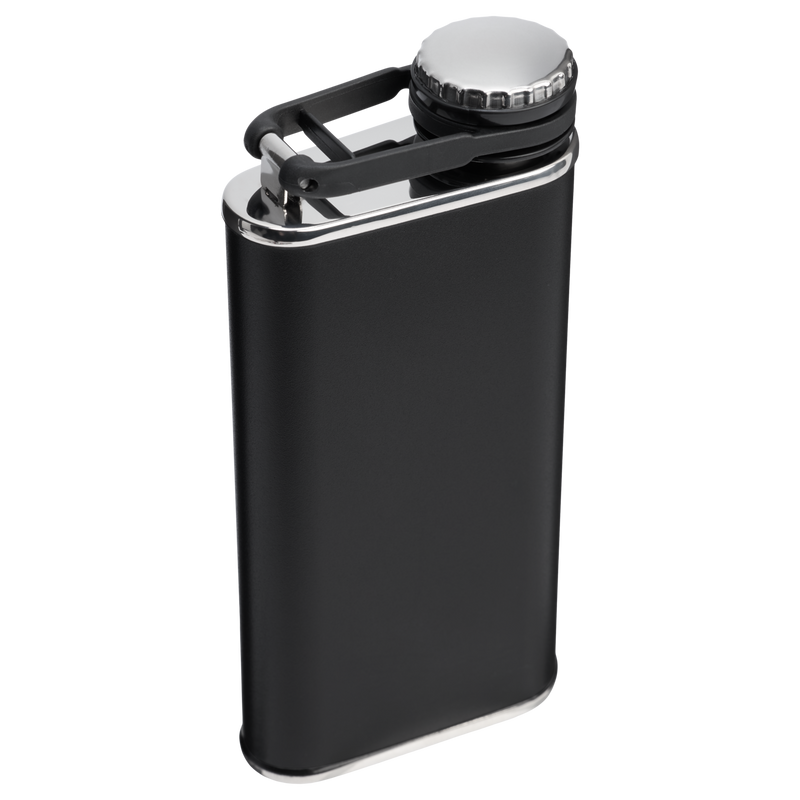 Stanley 1913 Classic Easy Fill Wide Mouth Flask 8 OZ in Black 2.0 | Back View