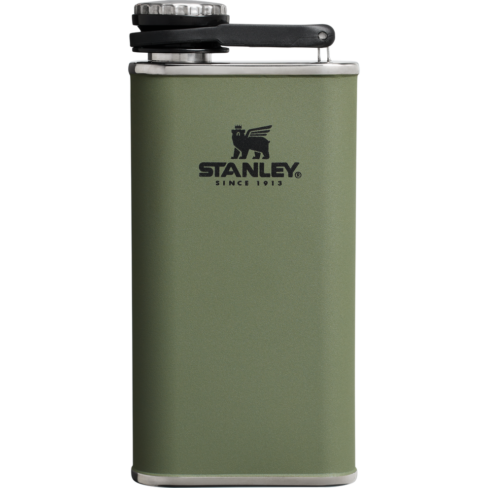 Stanley 1913 Classic Easy Fill Wide Mouth Flask 8 OZ in Dried Pine