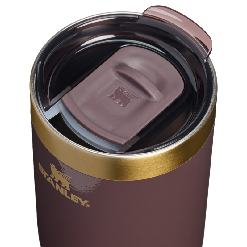 Stanley 1913 Everyday Camp Cup 12 OZ - Stanley Create in Fig Gloss | Lid Detailed View