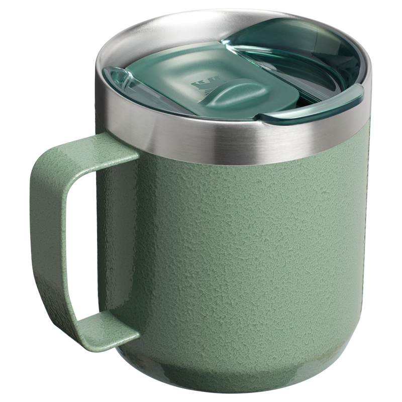 Stanley 1913 Classic Legendary Camp Mug 12 OZ - Stanley Create in Hammertone Green | Back View