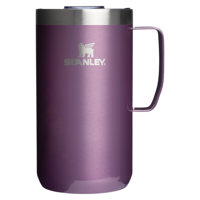Stanley 24 OZ Everyday Camp Insulated Mug In Wisteria Purple