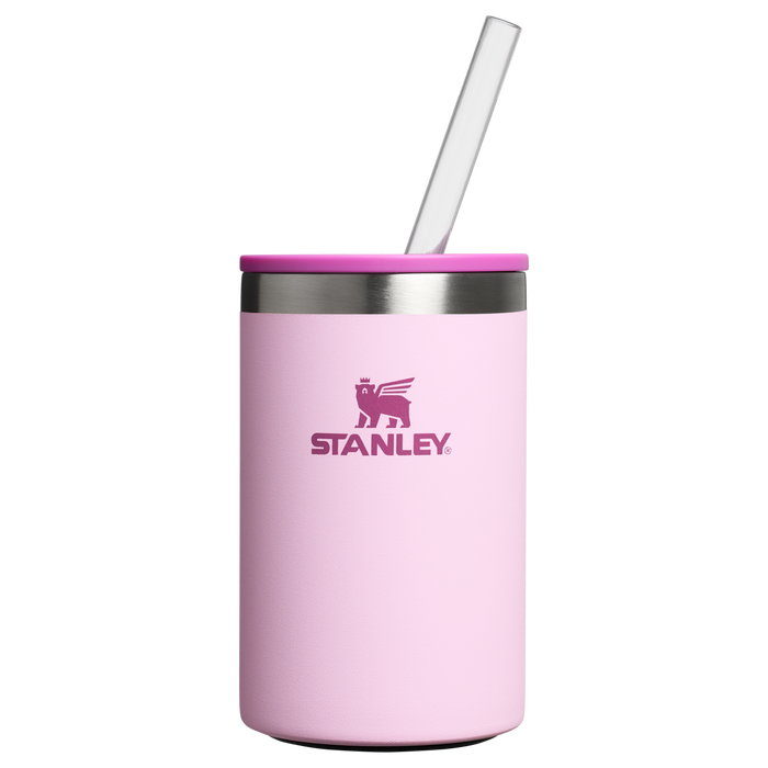 Stanley 10 OZ Everyday Can Cooler Cup In Cherry Blossom Pink