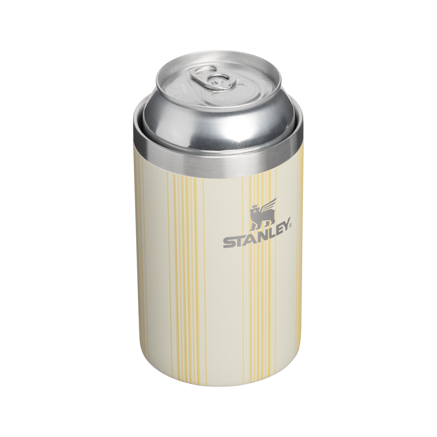Stanley 1913 The Everyday Can Cooler Cup 10 OZ in Cream Picnic Stripe | View 2