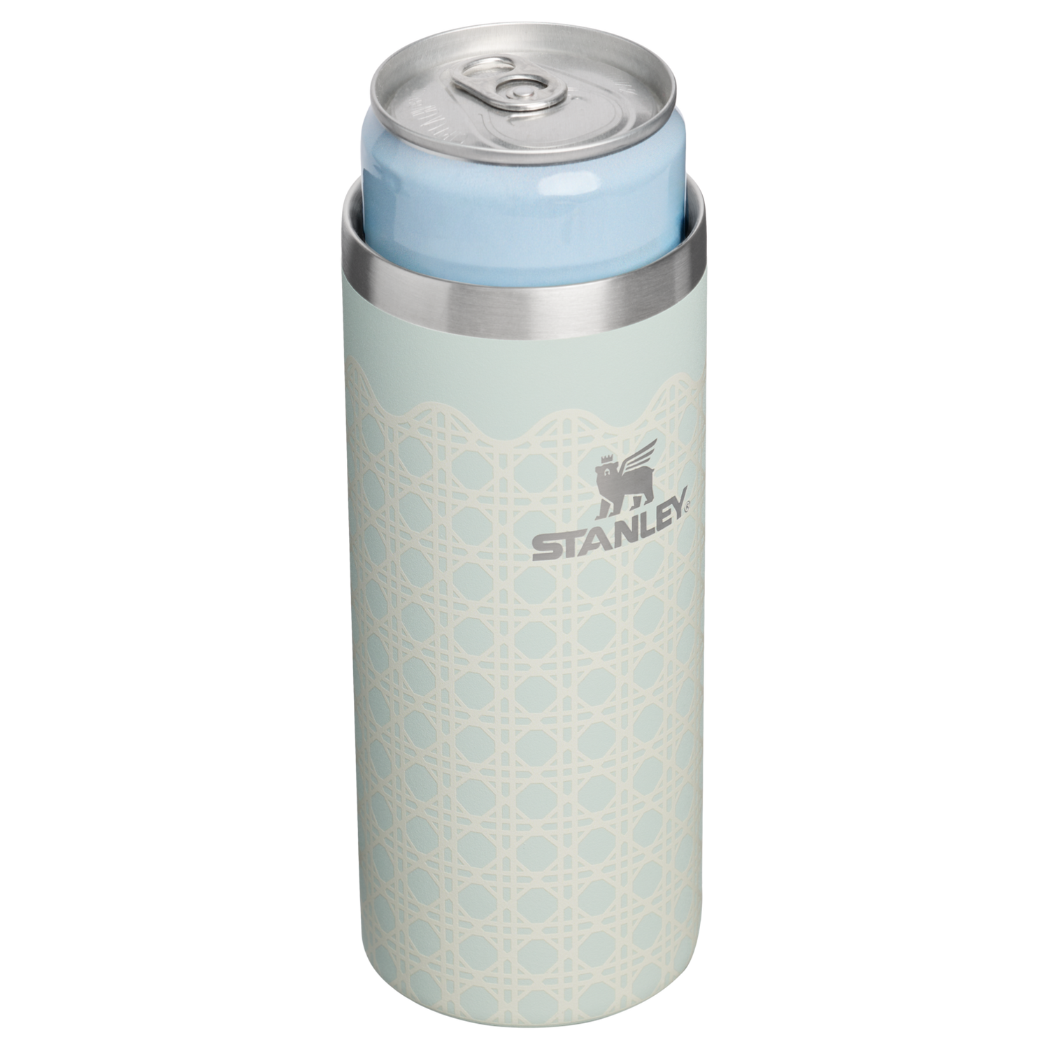 Stanley 1913 The Everyday Slim Can Cooler Cup 10 OZ in Mist Rattan | View 2
