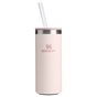 Swatch for Stanley 1913 The Everyday Slim Can Cooler Cup 10 OZ in Rose Quartz | Front View