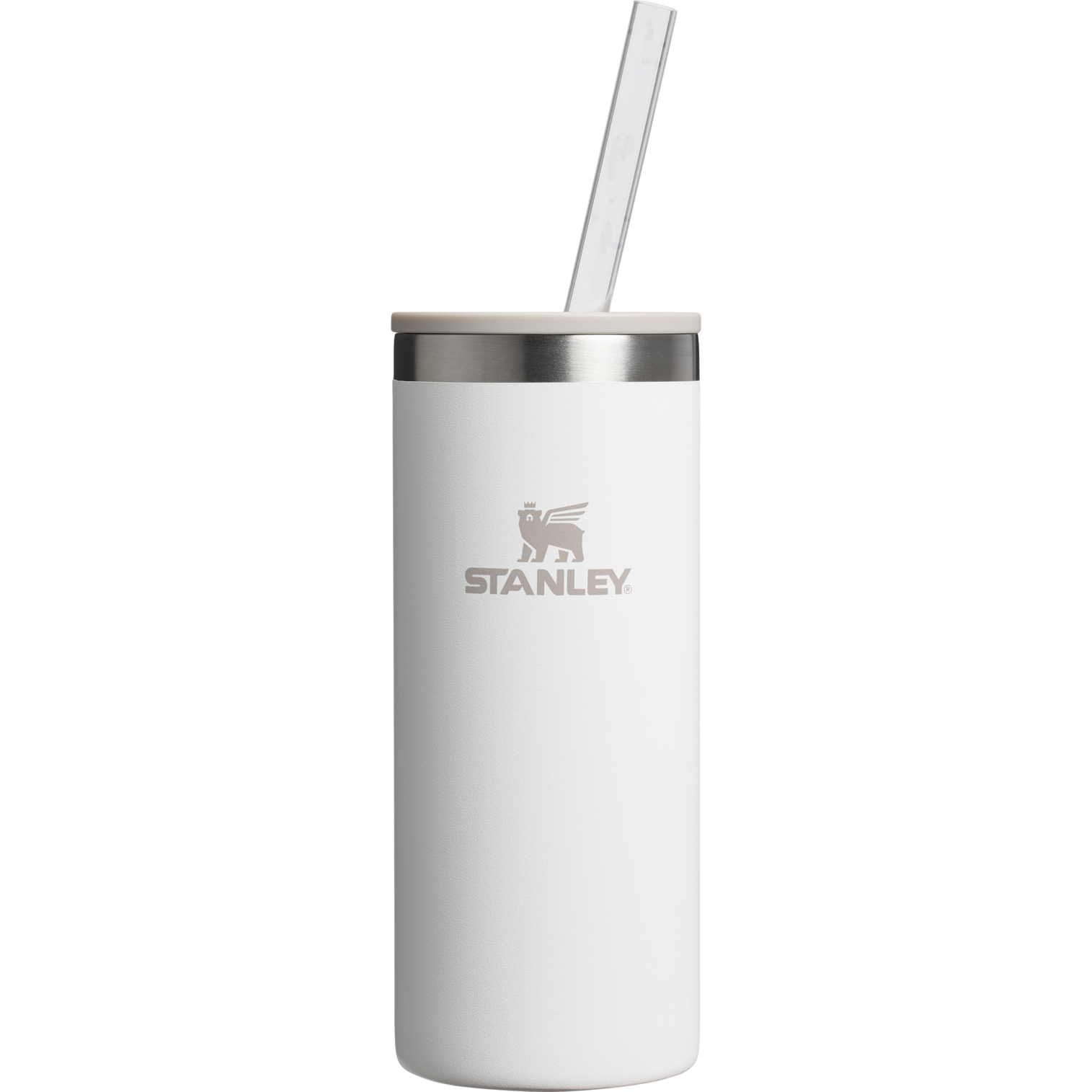 Stanley 10 OZ Everyday Silm Can Cooler Cup In Frost White