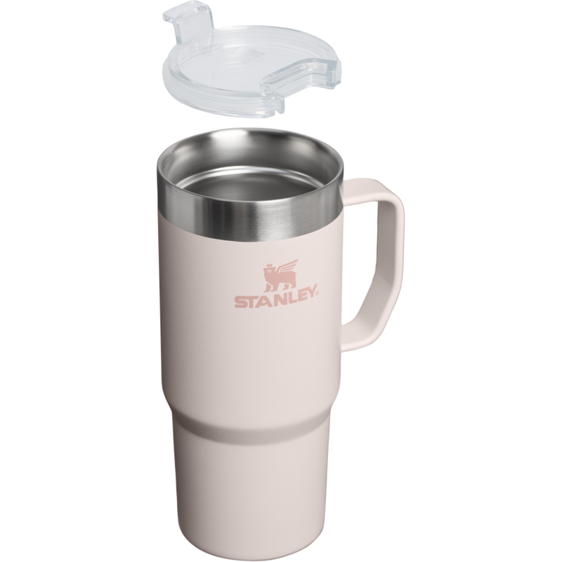 Stanley 1913 The Everyday Suburban Mug 16 OZ in Rose Quartz | Cross Section View