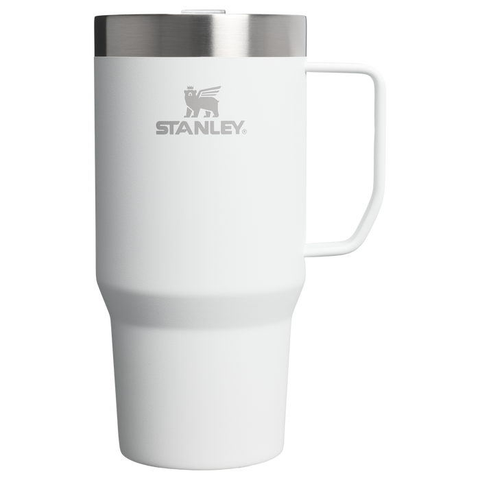 Stanley 24 OZ Everyday Suburban Insulated Mug In Frost White