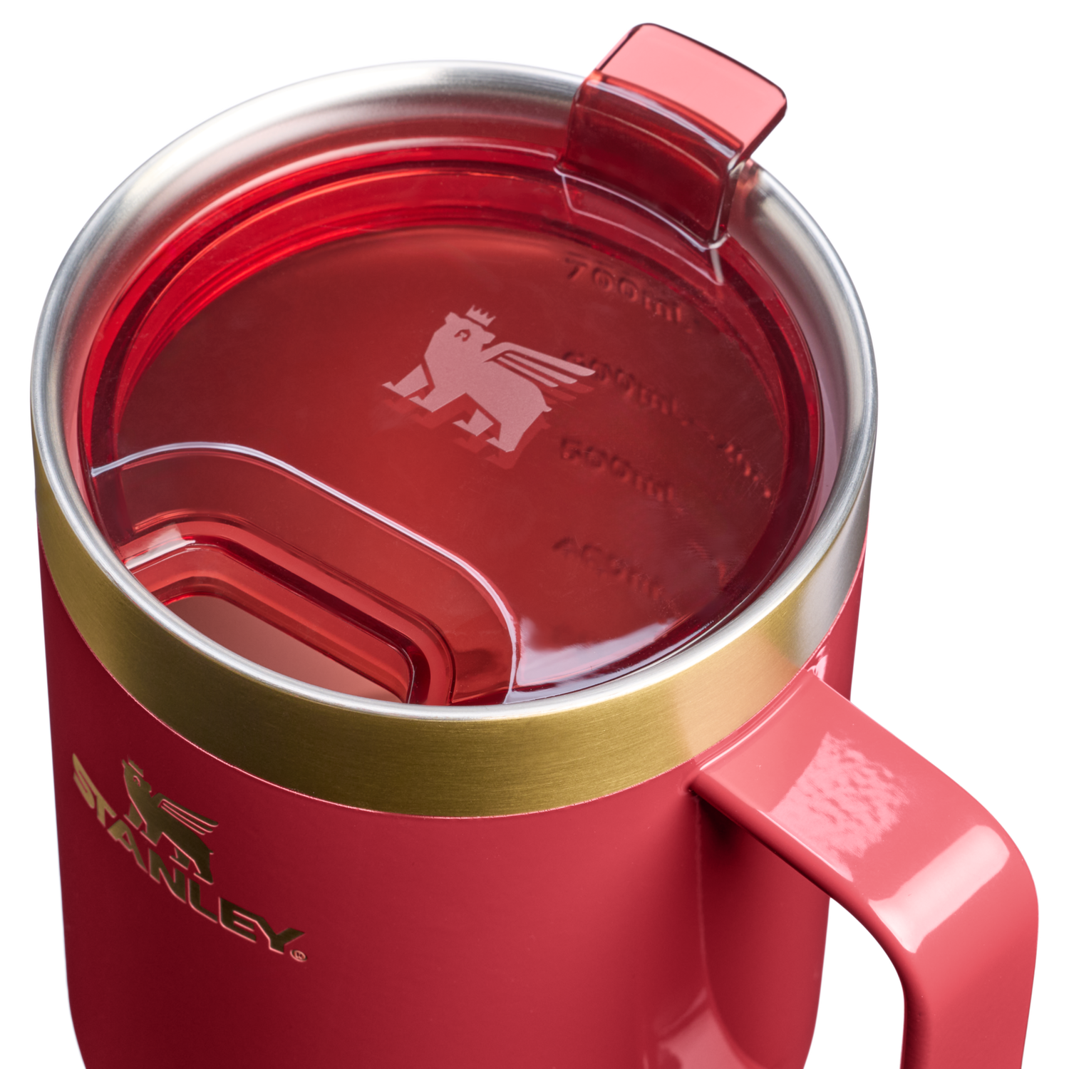Stanley 1913 The Cheers & Cheer Everyday Suburban Mug in Holly Berry Gloss | View 2