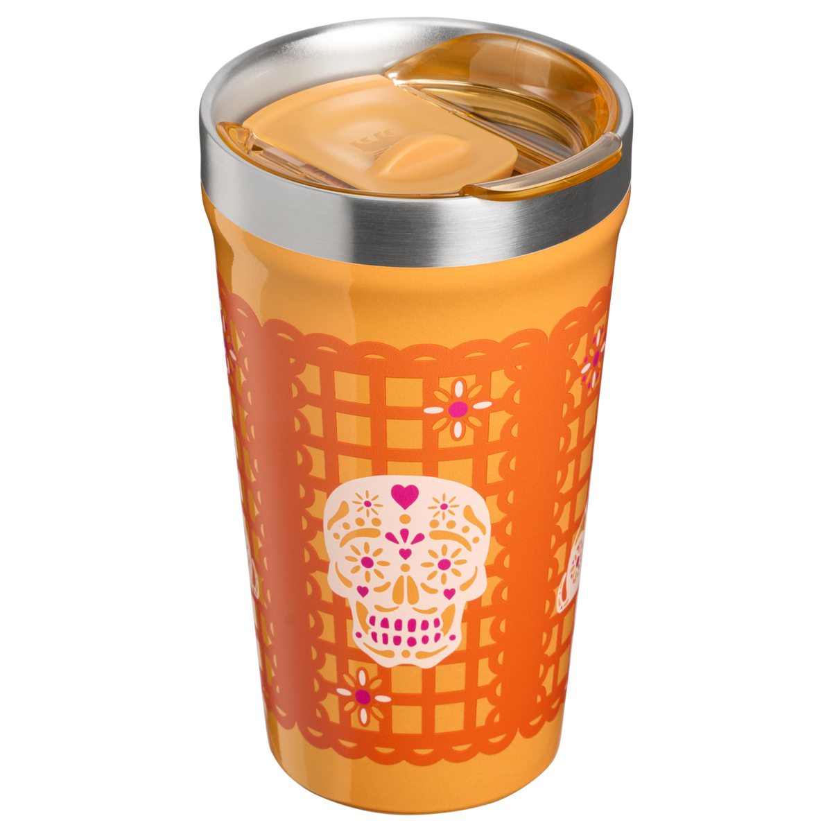 Stanley 1913 The Everyday Tumbler 16 OZ in Marigold Papel Picado | Back View