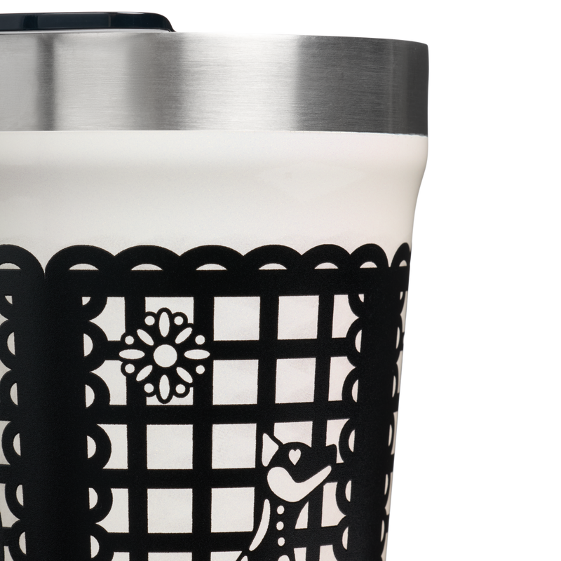 Stanley 1913 The Everyday Tumbler 16 OZ in Salt Papel Picado | Detailed View