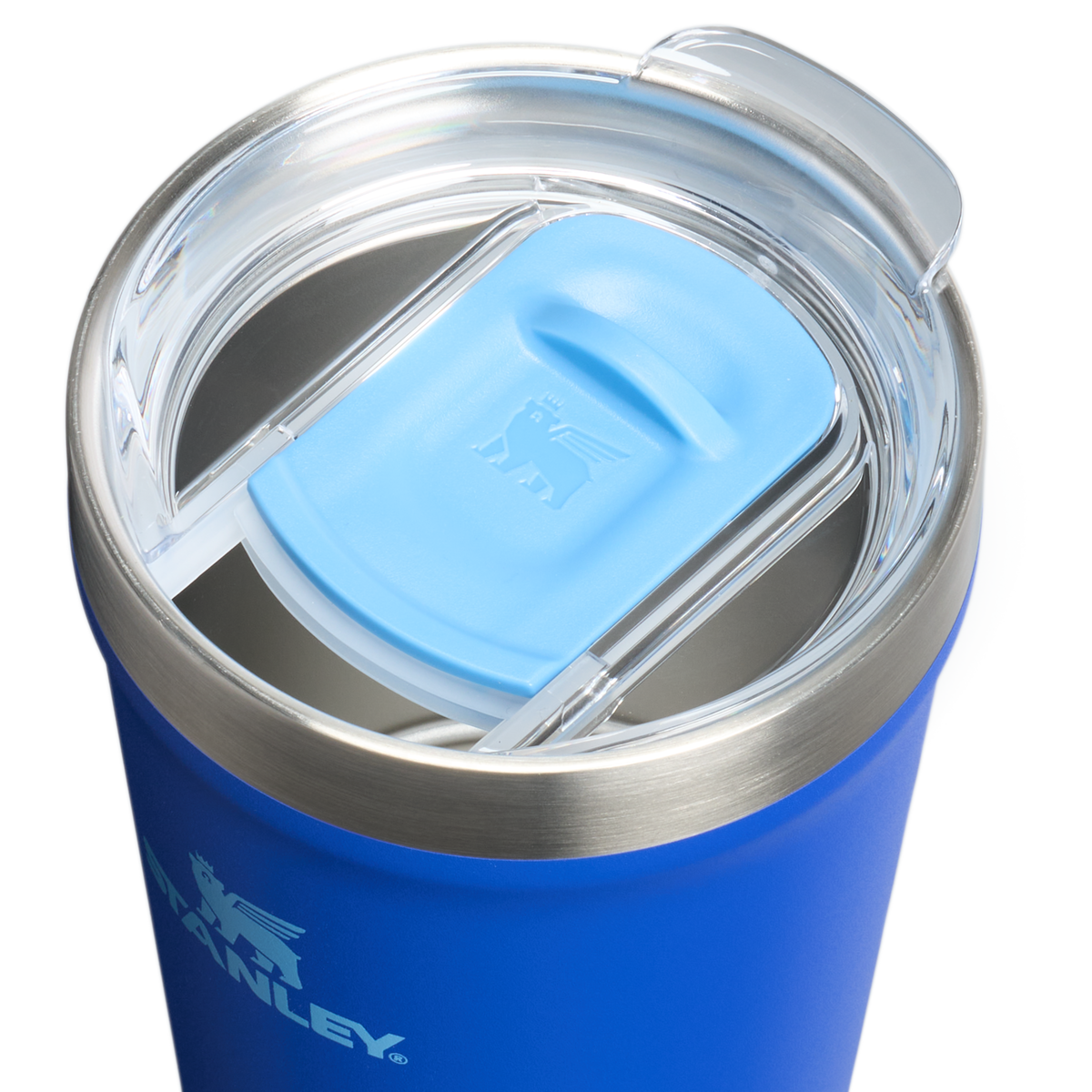 Stanley 1913 The Everyday Tumbler 16 OZ in Cobalt | Lid Detailed View