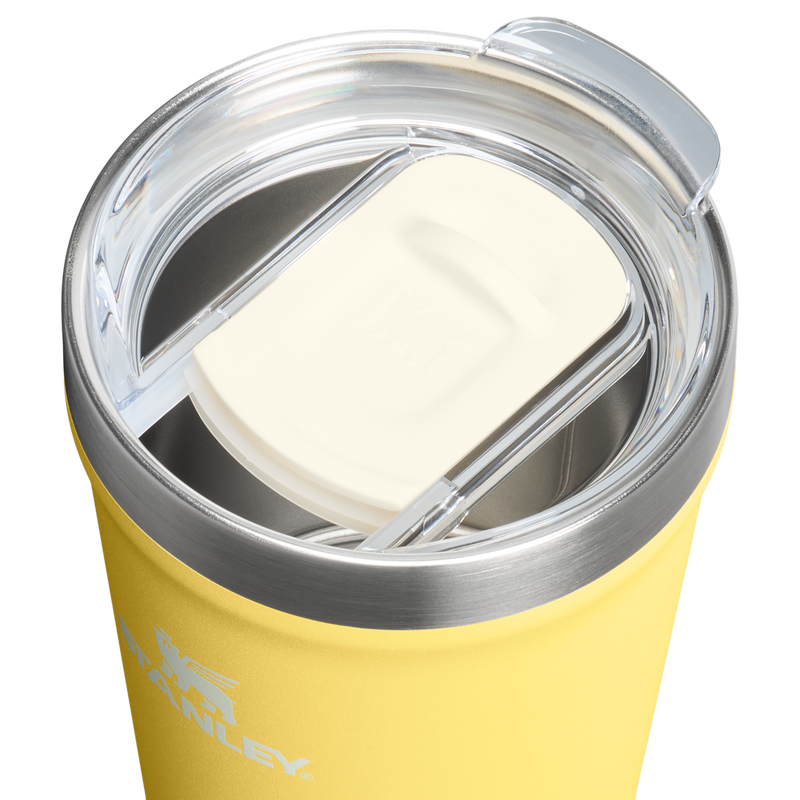 Stanley 1913 The Everyday Tumbler 16 OZ in Daffodil | Lid Detailed View