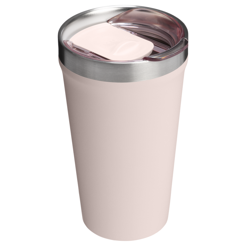 Stanley 1913 The Everyday Tumbler 16 OZ in Rose Quartz | Back View