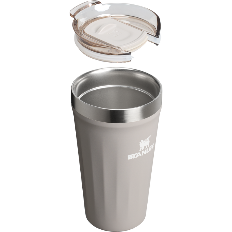 Stanley 1913 The Textured Everyday Tumbler 16 OZ in Ash | Cross Section View