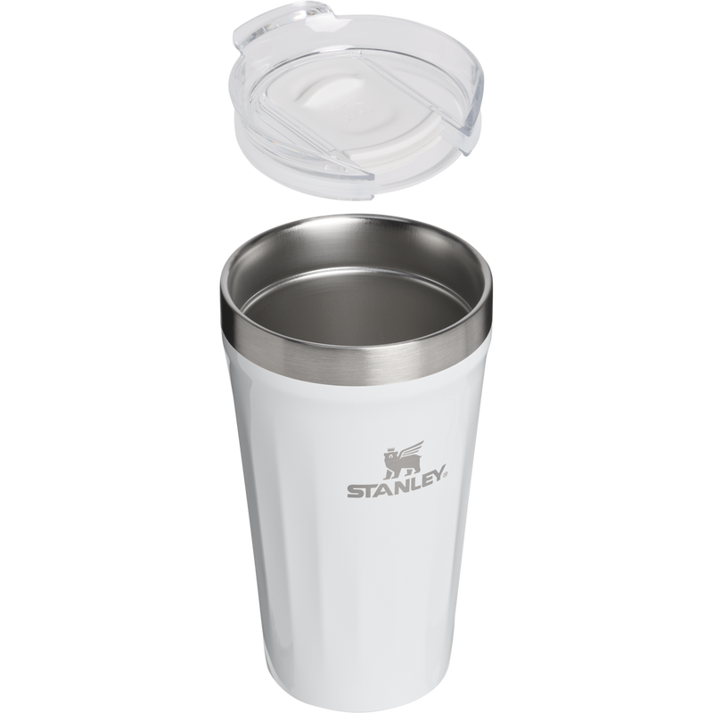 Stanley 1913 The Textured Everyday Tumbler 16 OZ in Frost Gloss | Cross Section View