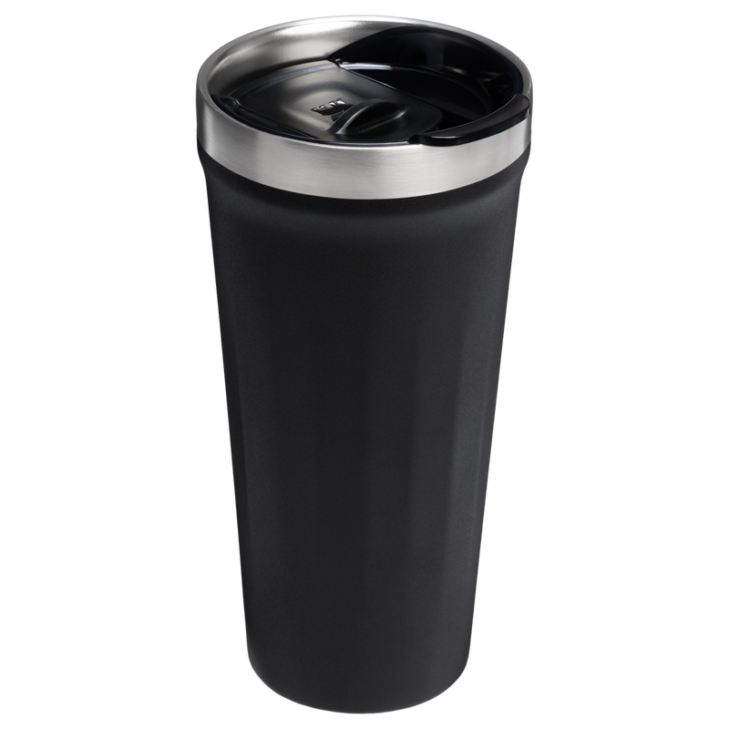 Stanley 1913 The Textured Everyday Tumbler 20 OZ in Black 2.0 | Back View