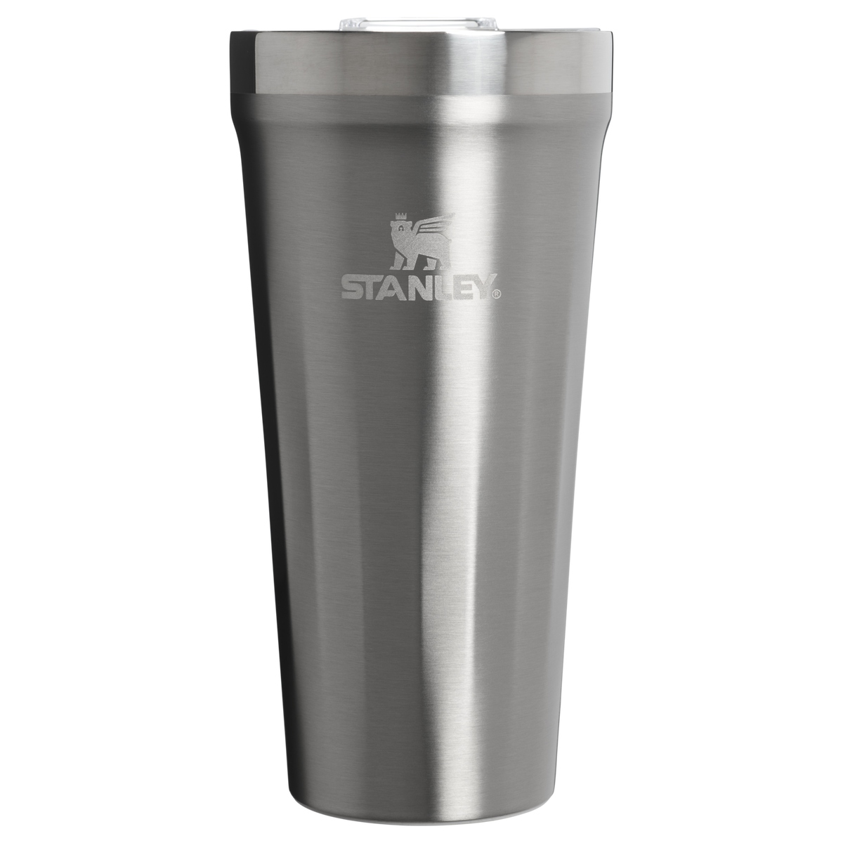 Stanley 1913 The Textured Everyday Tumbler 20 OZ in Stainless Steel Ash | Front View