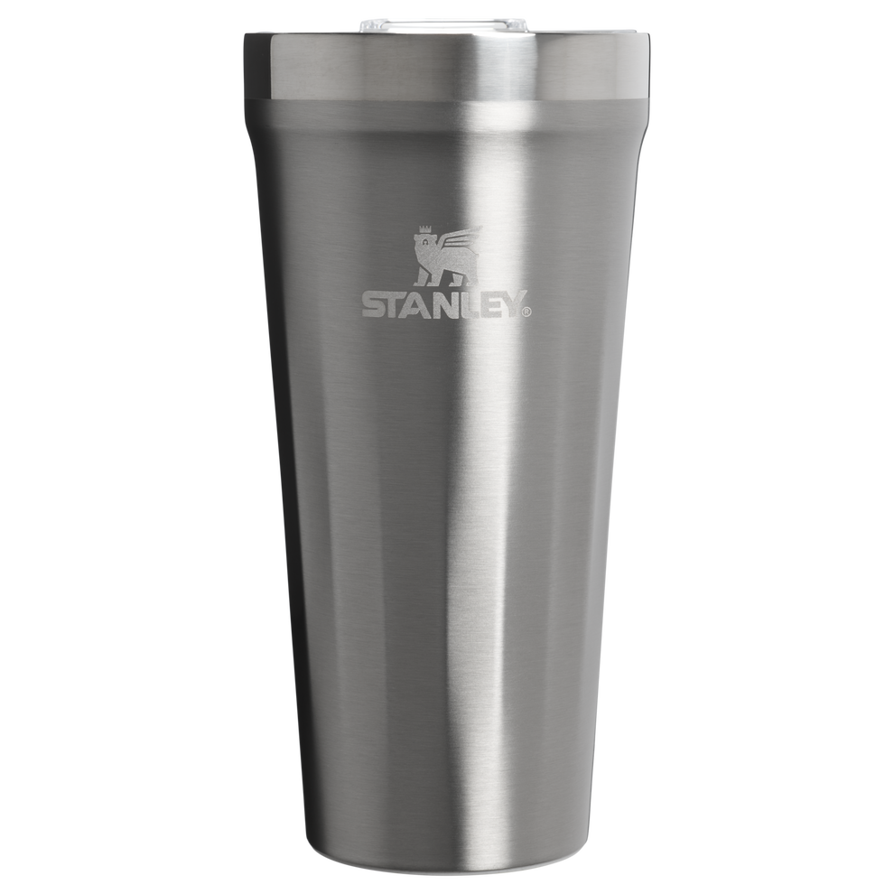 Stanley 1913 The Textured Everyday Tumbler 20 OZ in Stainless Steel Ash | Front View